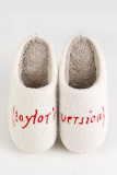Taylor's Version Knit Plush Slippers