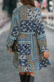 Vintage Boho Printing Dress 