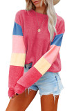 Colorblock Long Sleeves Top 