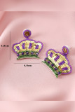 Beads Crown Earrings MOQ 5pcs