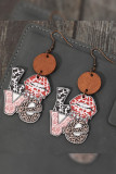 Western Love Earrings MOQ 5pcs