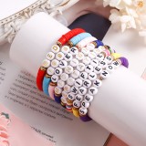 Letter Beads Bracelet MOQ 3pcs