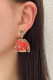 Rhinestone Christmas Top Earrings MOQ 5pcs