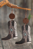 Western Boots Earrings MOQ 5pcs