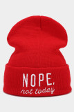 Not Today Beanie Hat 