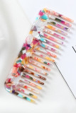 Colorful Marble Design Comb MOQ 5pcs