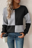 Colorblock Pullover Sweatshirt 