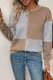 Colorblock Pullover Sweatshirt 