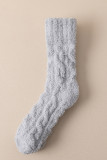 Plain Woolen Knit Socks For Man MOQ 5pcs