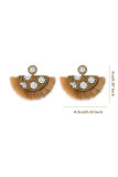 Hairy Beads Earrings MOQ 5pcs