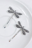 Dragonfly Shape Metal Hair Clip 