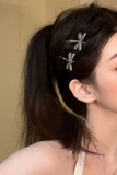 Dragonfly Shape Metal Hair Clip 