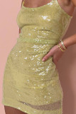 Bling Glitter Spaghetti Dress 