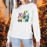 Mardi Gras Gnomes Long Sleeve Sweatshirts Women Boutique Wholesale