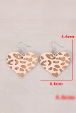 American Football Wooden Earrings 