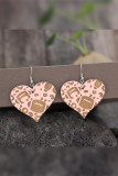 American Football Wooden Earrings 