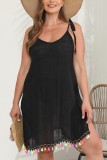 Plus Size Tassle Beach Dress 