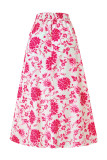 Floral Printed A Line Maxi Skirt
