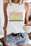 Bunny Babe Print Tank Top