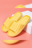 Plain EVA Thick Sole Soft Slippers