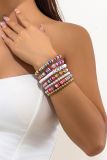 Multiple Colorful Beads Bracelet MOQ 5pcs