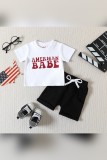 American Boy Print Baby and Kid's 2pcs Set