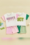 Boy and Girl Patchwork Baby's 2pcs Set