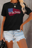 We the People Print Graphic Top