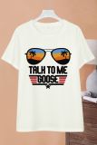 Talk To Me Goose Graphic Top