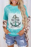 Anchor Bleached Print Graphic Tee