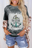 Anchor Bleached Print Graphic Tee