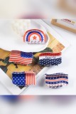Independence Day US Flag Print Hair Clip