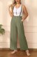 Straight High Waist Overall Bottom 