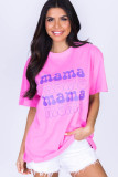 Bonbon MAMA Graphic Oversized T shirt