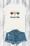 Red Wine Print Graphic Top