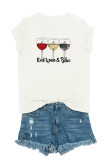 Red Wine Print Graphic Top