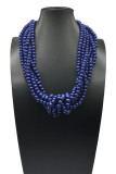 Boho Beads Knot Multilayer Necklace MOQ 3pcs