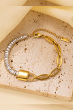 Muticolor Crystal Chain Bracelet MOQ 5pcs