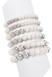 Pearl and Beads Bracelet MOQ 5pcs