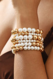 Pearl and Beads Bracelet MOQ 5pcs