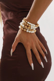 Pearl and Beads Bracelet MOQ 5pcs