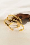 Golden Snake Shape Bracelet 