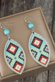 Aztec Leather PU Earrings