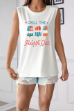 Patriotic Ice Pop 4th of July Graphic Tank Top