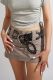 PU Leather Rivet Belt 