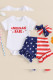 Independence Day US Flag Kids 3PCS Set 