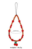 Beads Agate CHerry Phone Chain 