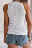 Sleeveless Knitting Tank Top 