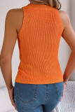 Sleeveless Knitting Tank Top 