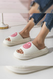 Smile Patchwork EVA Inhouse Slippers